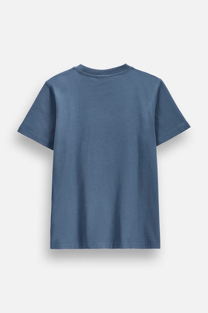 Coccodrillo t-shirt παιδικό βαμβακερό ZC6143212VBA μπλε AW26