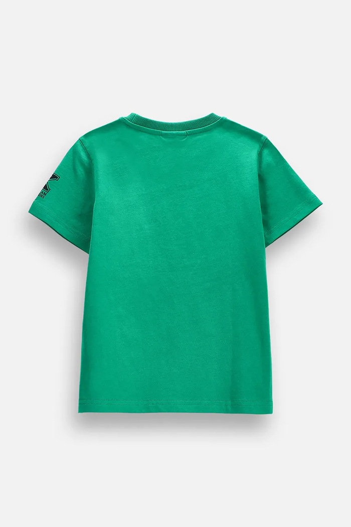 Coccodrillo tričko dětské bavlněné ZC6143203ABK zelená AW26