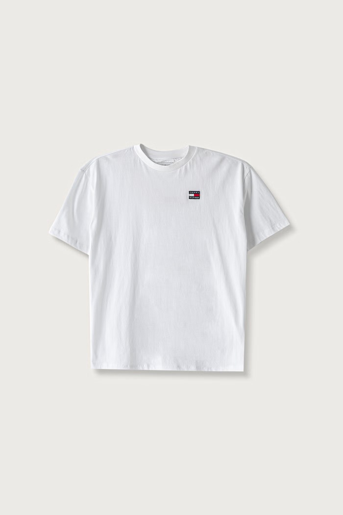 Tommy Hilfiger T-shirt basic dziecięcy bawełniany biały KS0KS00756.128.176.9BY2