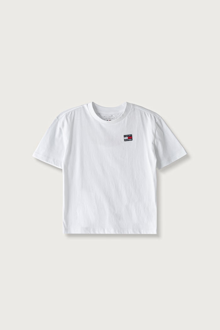 Tommy Hilfiger T-shirt basic dziecięcy bawełniany biały KS0KS00756.92.122.9BY2