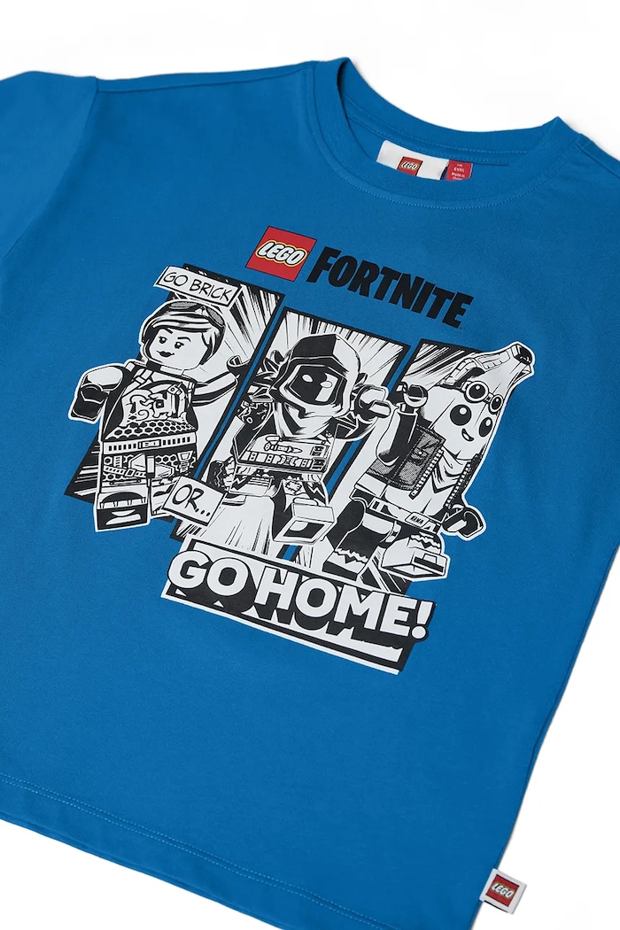 Chłopiec Lego T-shirt dziecięcy bawełniany LWTANO 631 60.1101.1973 niebieski