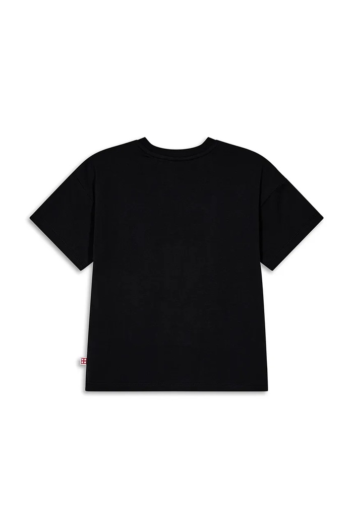 Lego T-shirt dziecięcy bawełniany LWTANO 631 60.1101.1973 czarny AW26