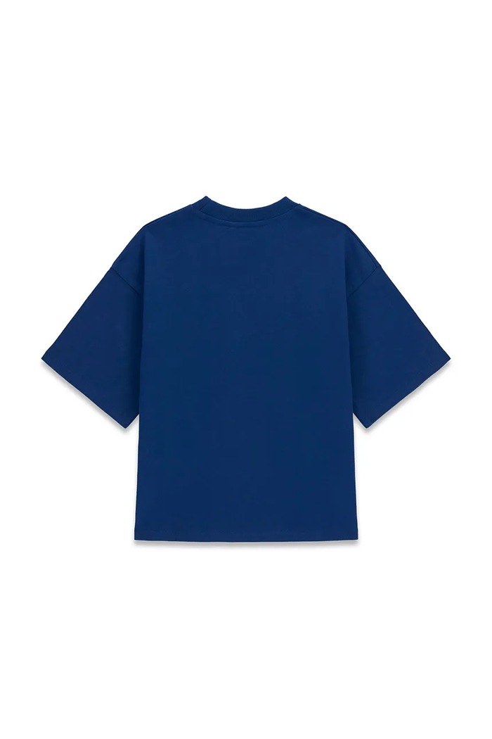 Guess T-shirt dziecięcy bawełniany L6BI38.K8019.9BY2 niebieski AW26