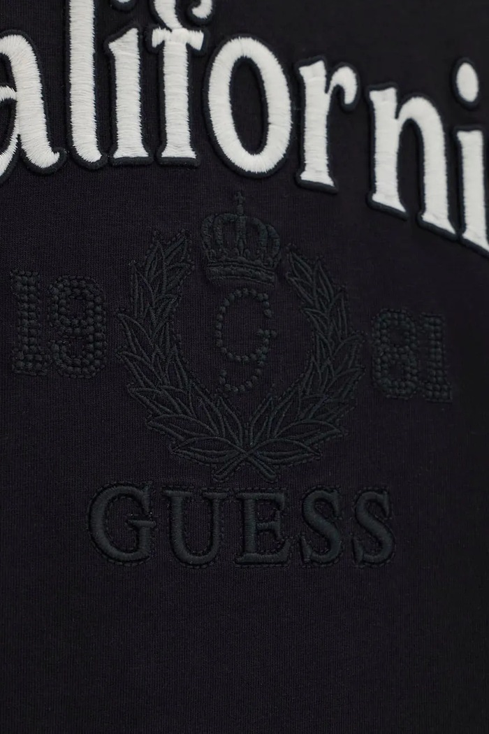 Chłopiec Guess T-shirt dziecięcy bawełniany L6BI35.K7252.9BY2 czarny