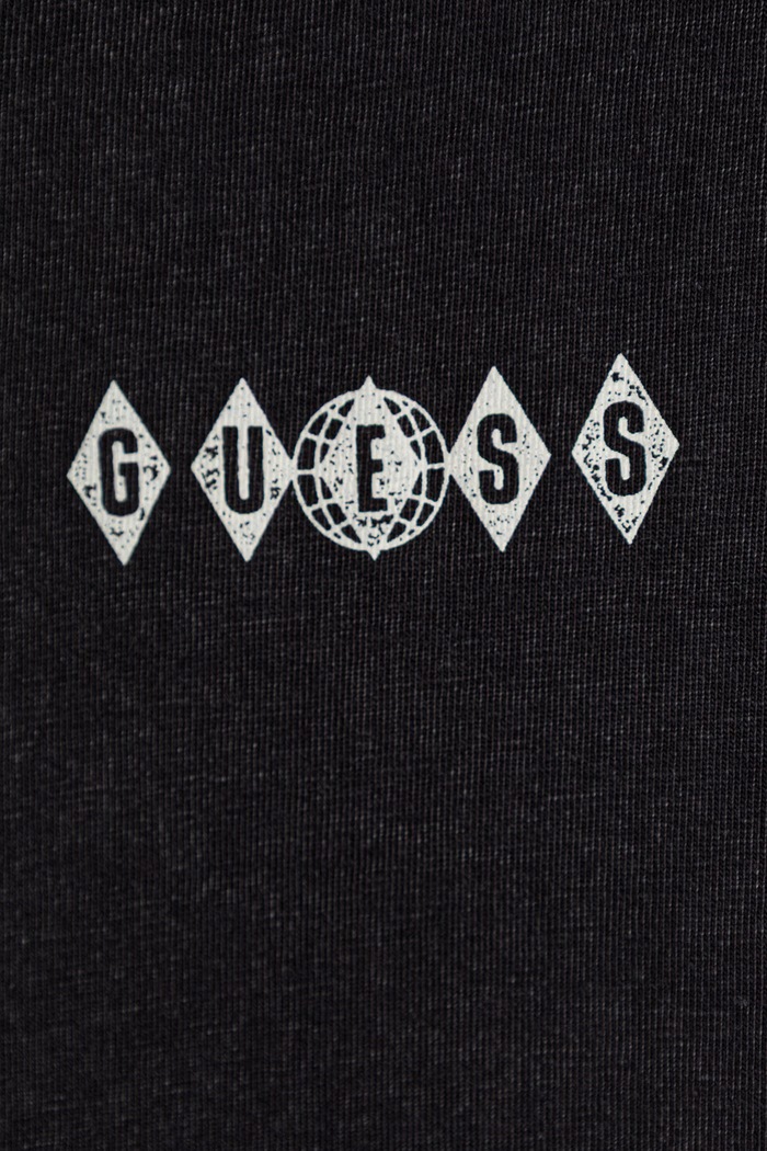 Chłopiec Guess T-shirt dziecięcy bawełniany L6BI22.K5748.9BY2 czarny