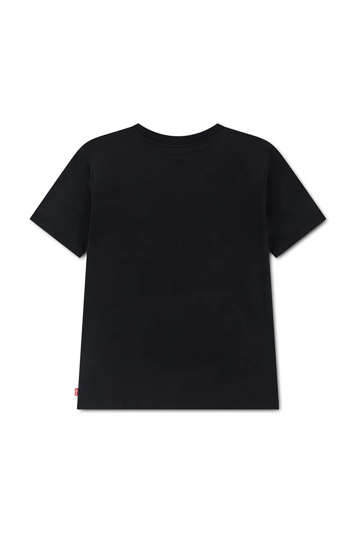 Levi's t-shirt παιδικό με βαμβάκι TALLEST PEAK BATWING TEE 9ER922 μαύρο AW26