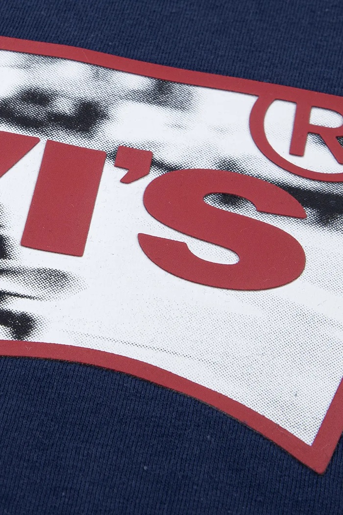 Αγορίστικα Levi's t-shirt παιδικό με βαμβάκι SKATE BATWING TEE 9ER749 σκούρο μπλε