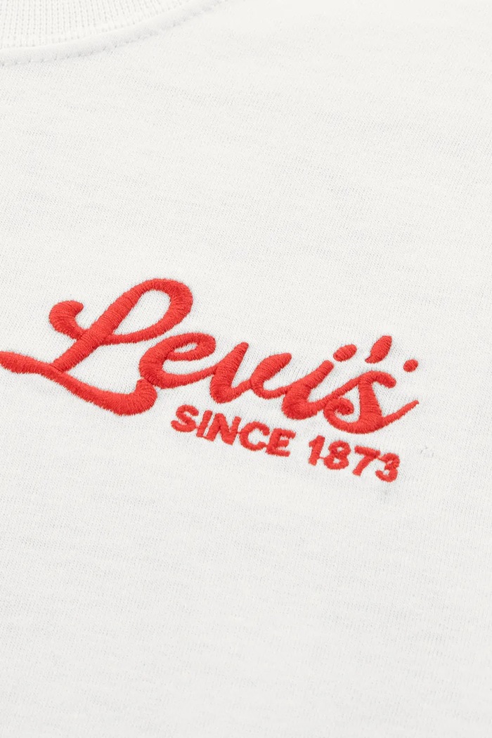 Levi's kratka majica otroška z bombažem PIZZA LOVING BEAR TEE bež 9ER477