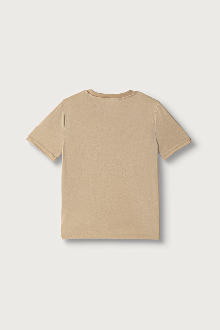 Levi's T-shirt dziecięcy FEED THE BEARS TEE 9ER725 beżowy AW26