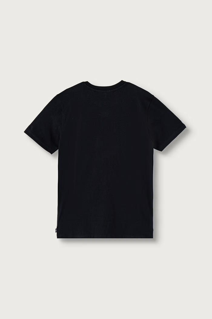 New Balance T-shirt dziecięcy bawełniany YT6233NW czarny AW26