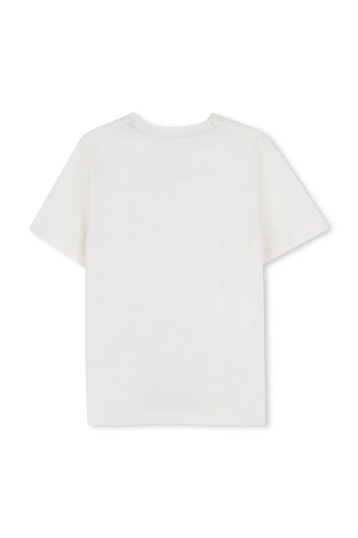 BOSS T-shirt παιδικό βαμβακερό με ελαστάν J53410.114.150 μπεζ AW26