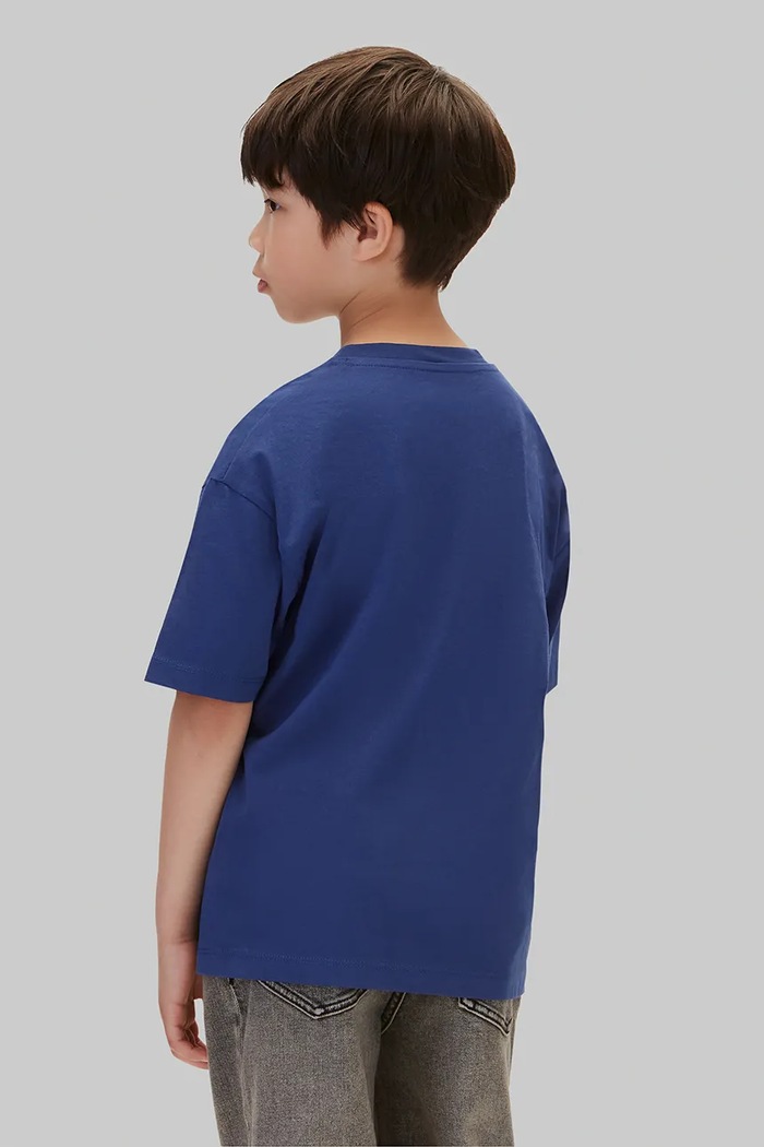 Calvin Klein Jeans T-shirt dziecięcy bawełniany LVCKTJI19B.9BY2 szary AW26