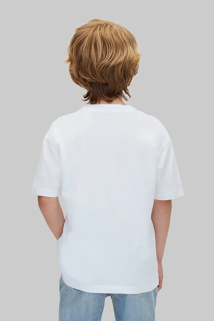 Chłopiec Calvin Klein Jeans T-shirt dziecięcy bawełniany 2-pack LVCKTJI18B.128.170.9BY2 biały