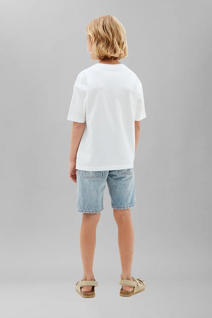 T-shirt dziecięcy bawełniany 2-pack Calvin Klein Jeans LVCKTJI18B.128.170.9BY2 czarny