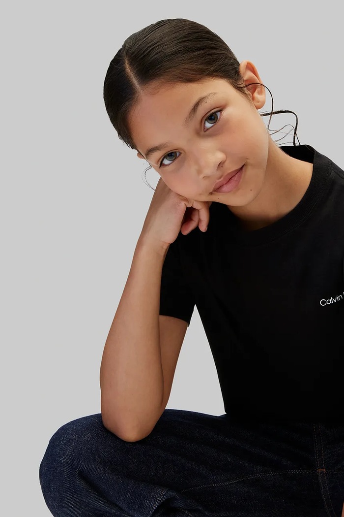 Calvin Klein Jeans T-shirt dziecięcy bawełniany LVCKTJA20UBEH.9BY2