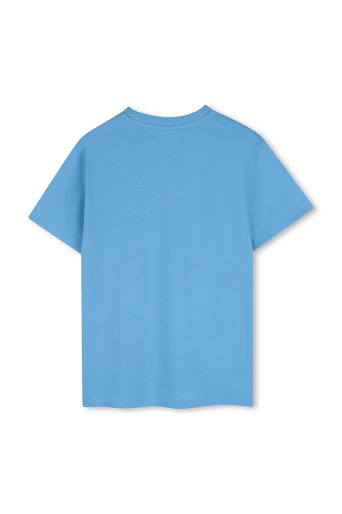 HUGO T-shirt dziecięcy bawełniany G01241.102.108 niebieski AW26