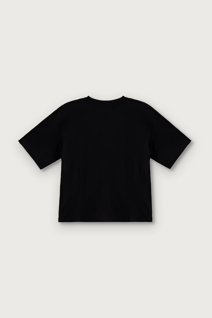 Chłopiec HUGO T-shirt dziecięcy bawełniany G01240.102.108 czarny