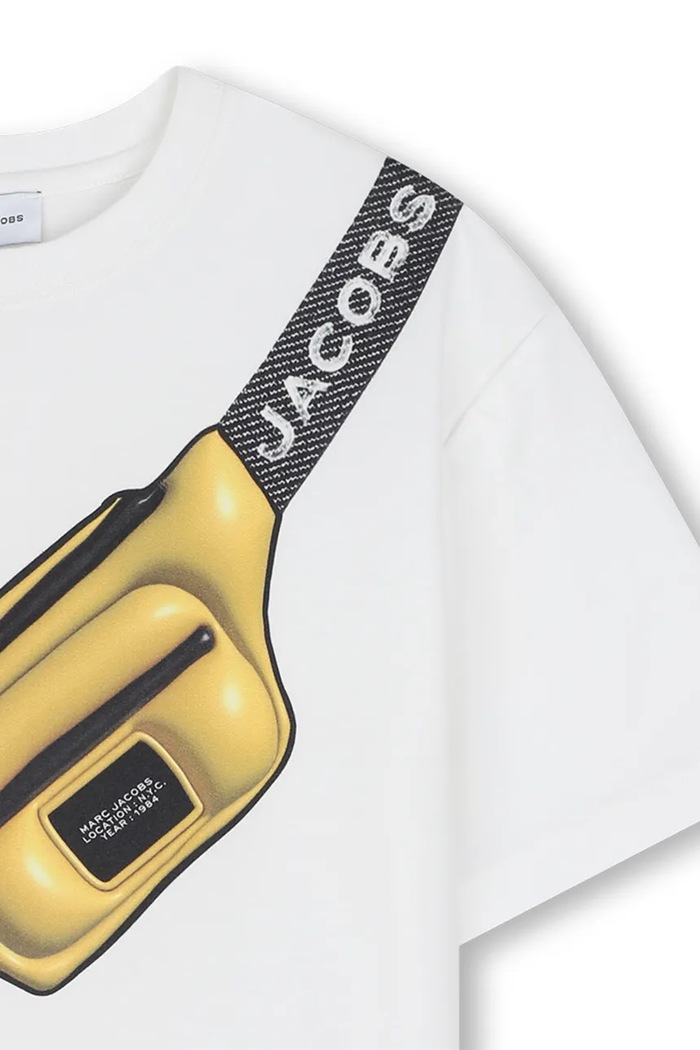 MARC JACOBS T-shirt dziecięcy bawełniany biały W61026.114.150