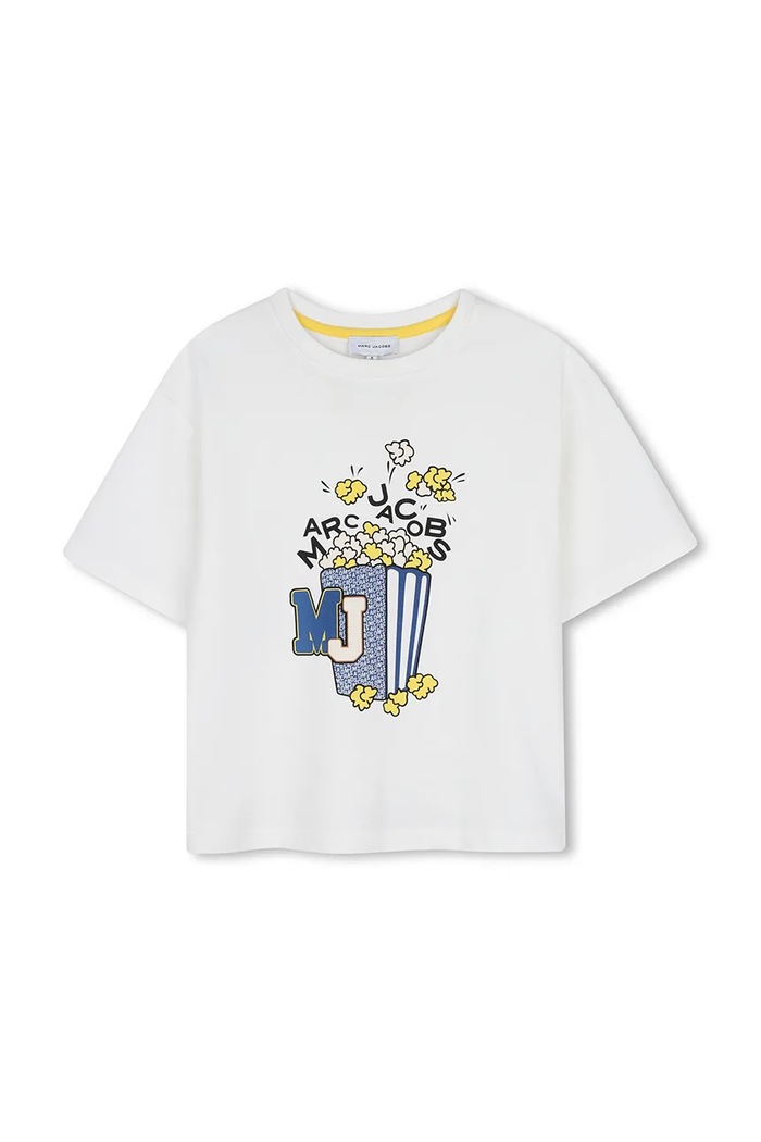 MARC JACOBS majica za djecu od pamuka bež W61031.102.108