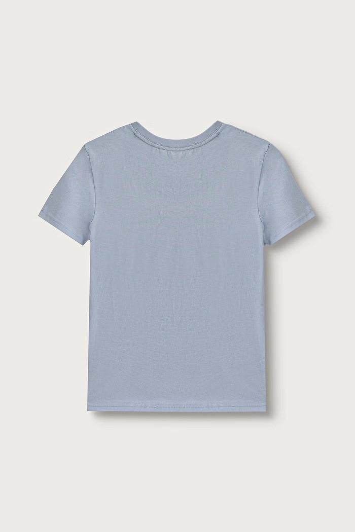 Tommy Hilfiger basic tričko detské bavlnené 2-pak modrá UB0UB00310.9BY2