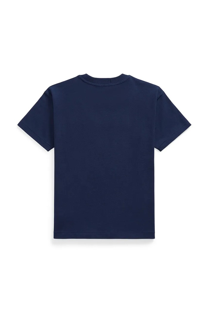 Polo Ralph Lauren kratka majica otroška bombažna 323B27299001 mornarsko modra AW26