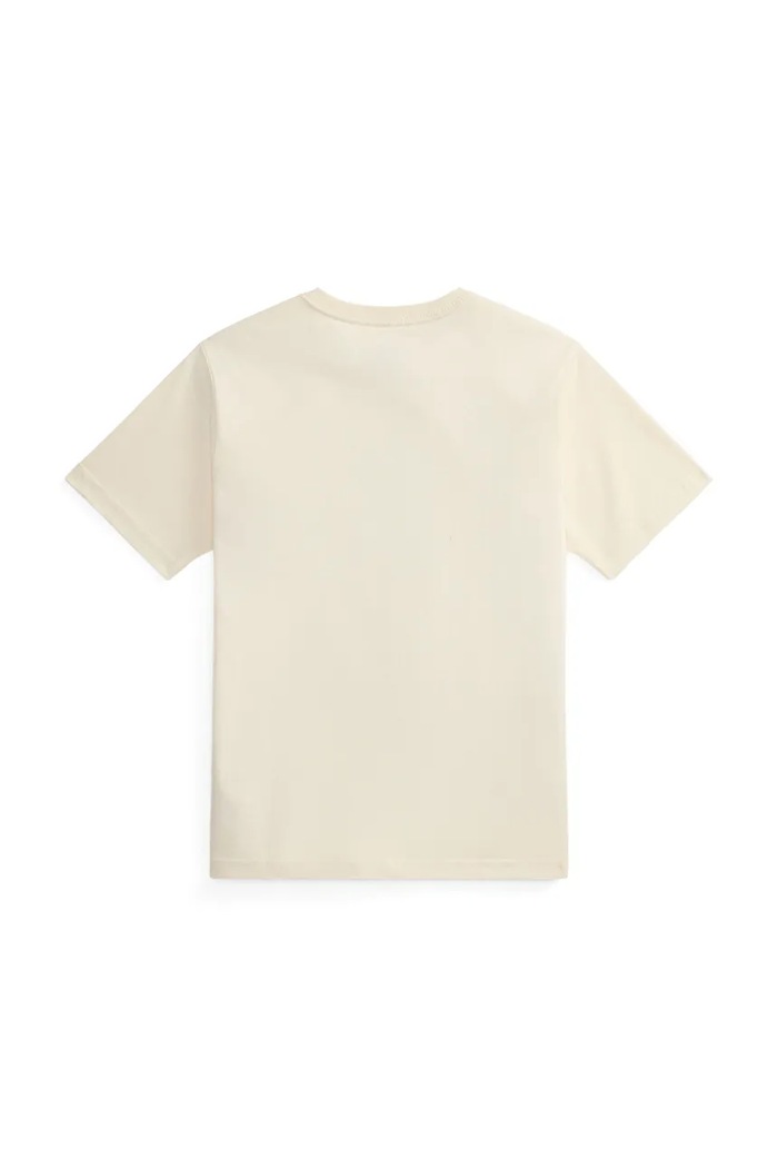Polo Ralph Lauren Majica za djecu od pamuka 323B27298002 bež AW26