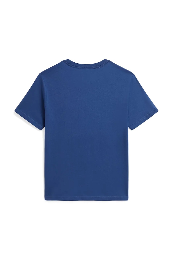 Polo Ralph Lauren kratka majica otroška bombažna 323832904518 modra AW26