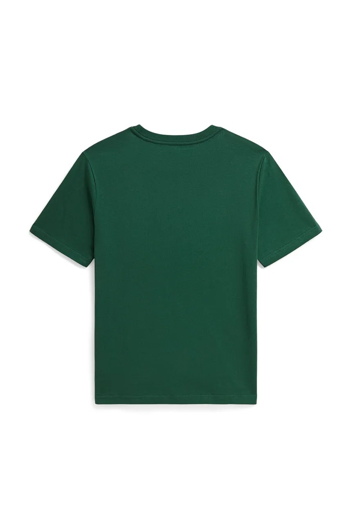 Polo Ralph Lauren kratka majica otroška bombažna 323832904514 zelena AW26