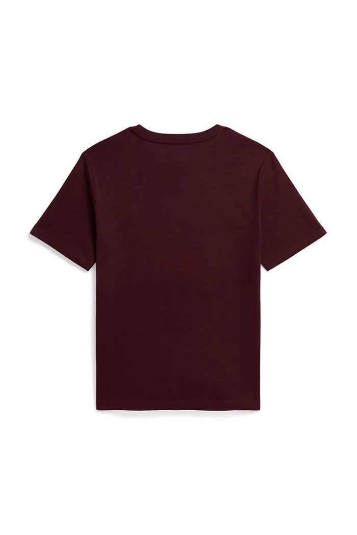 Polo Ralph Lauren тениска за деца от памук 323832904513 бордо AW26