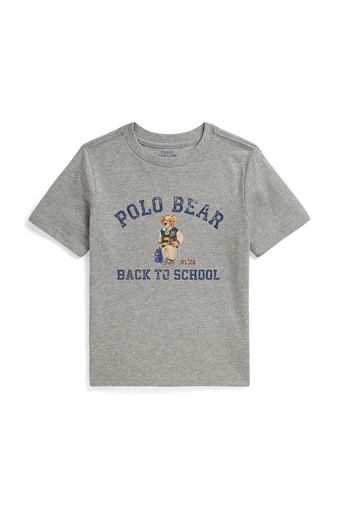 Polo Ralph Lauren тениска за деца от памук сив 322B27334001