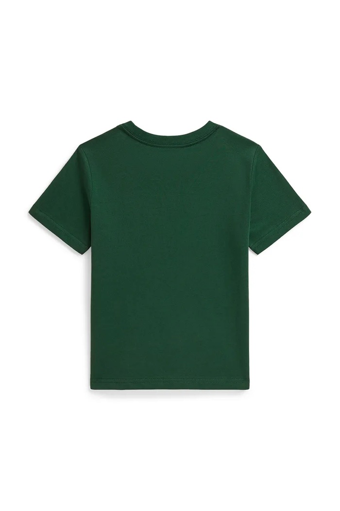 Polo Ralph Lauren t-shirt παιδικό βαμβακερό 322832904519 πράσινο AW26