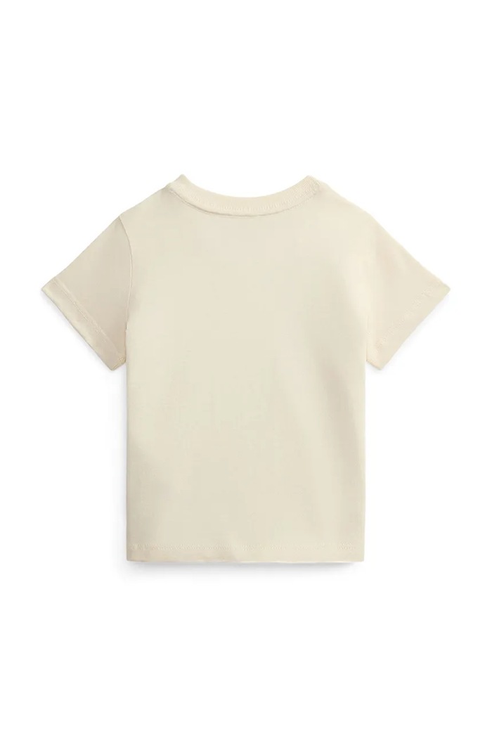 Polo Ralph Lauren Majica za djecu od pamuka 320B27298001 bež AW26
