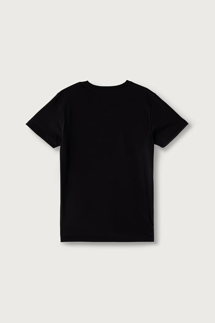 Diesel Tričko dětské bavlněné TPRES T-SHIRT J03040.00YI9 černá AW26