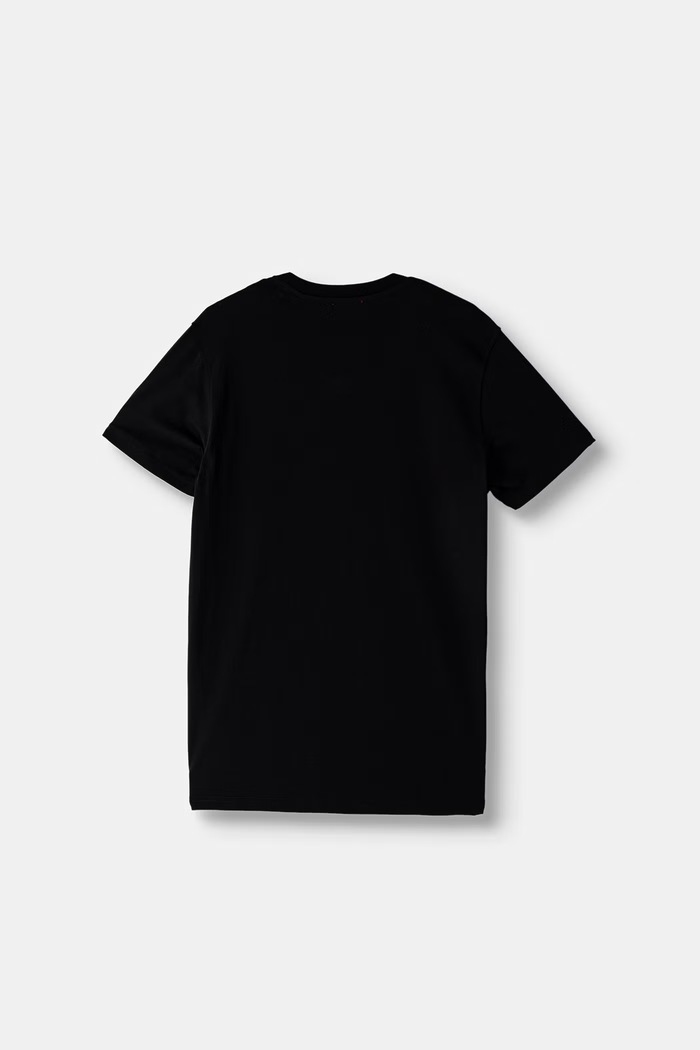 Diesel T-shirt dziecięcy bawełniany TLOMIX T-SHIRT J02976.00YI9 czarny AW26