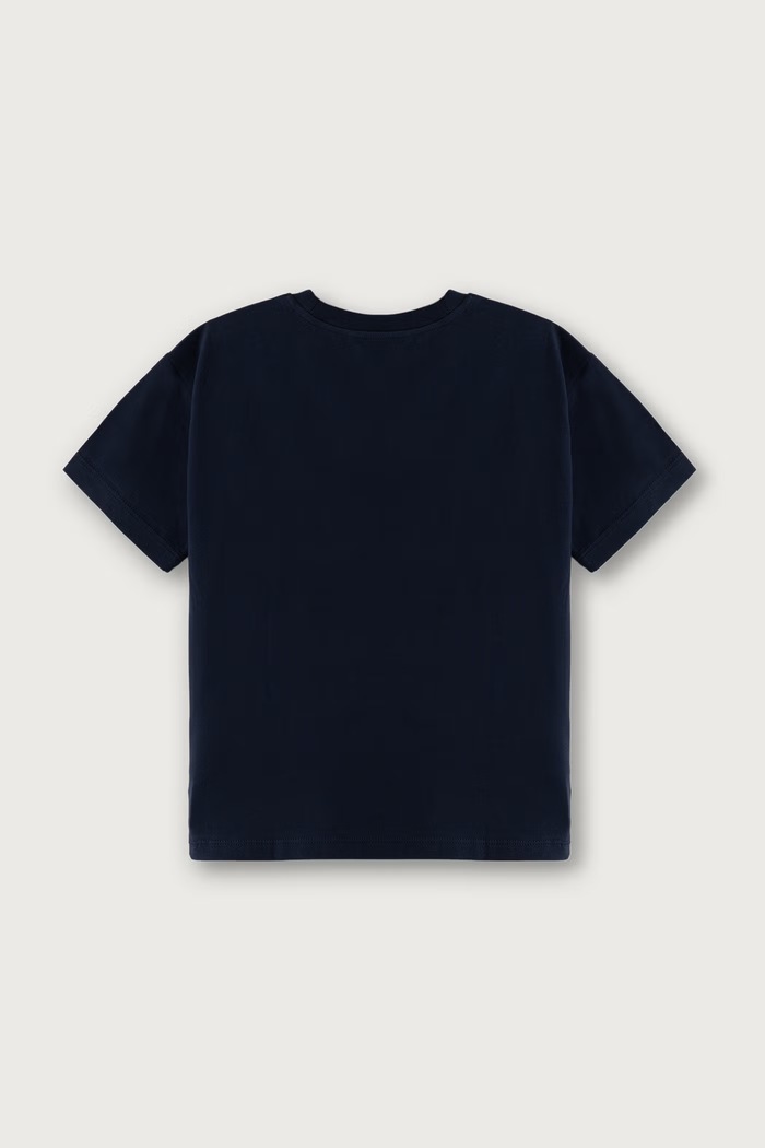 Lego Tricou pentru copii din bumbac LWTAJ 602 60.1101.1534 bleumarin AW26