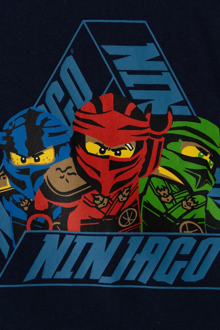 Băieți Lego Tricou pentru copii din bumbac LWTAJ 602 60.1101.1534 bleumarin