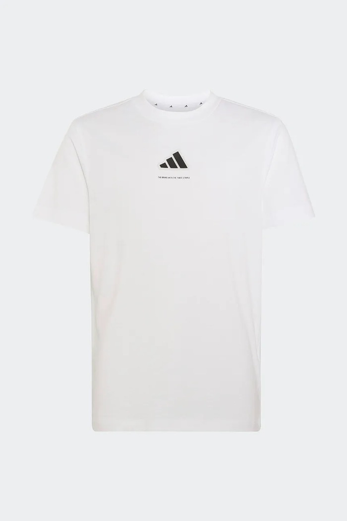 adidas футболка дитяча бавовняна білий KX2492
