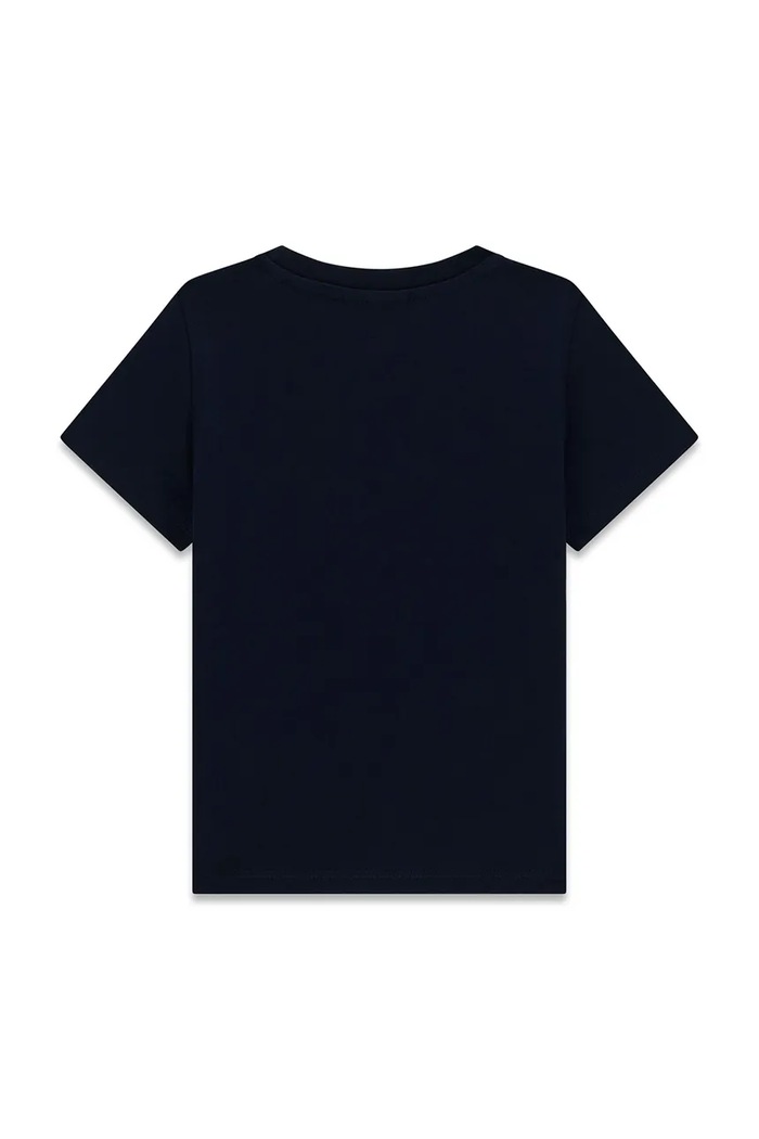 Guess T-shirt dziecięcy bawełniany GJ X MINIONS N6YI28.K6652.9BY2 granatowy AW26