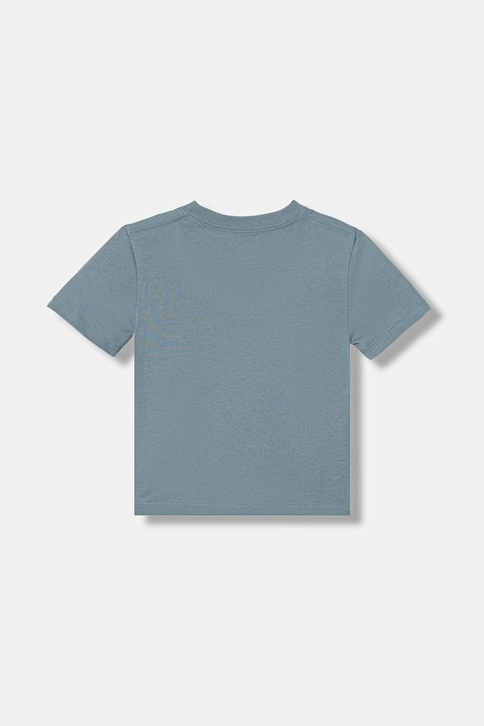 Calvin Klein Jeans t-shirt παιδικό βαμβακερό LVCKTJA40B.104.122.9BY2 μπλε AW26