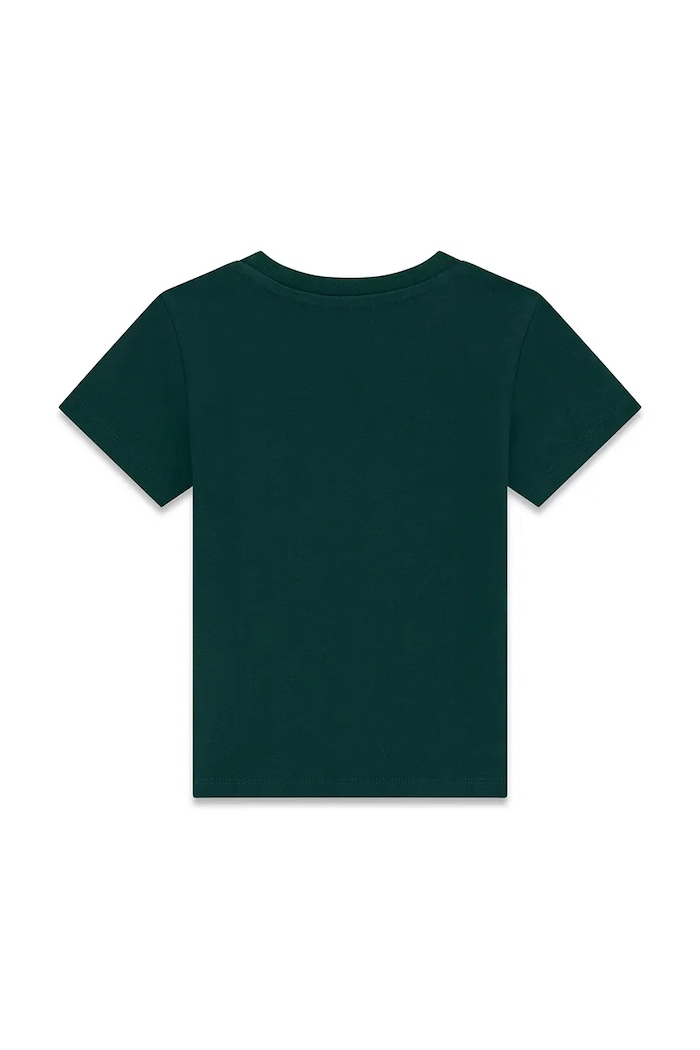 Guess T-shirt dziecięcy bawełniany N6YI05.K3792.9BY2 zielony AW26