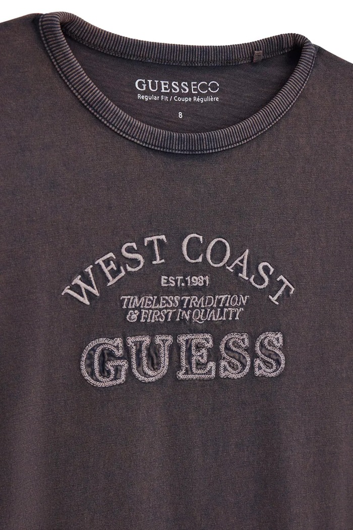 Chłopiec Guess dziecięce bawełniane L6YI34.K3786.9BY2 brązowy