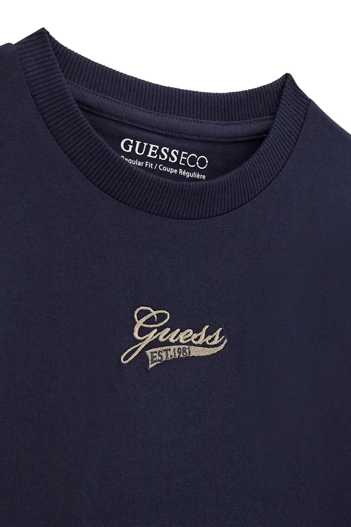 Băieți Guess tricou pentru copii, din bumbac L6YI21.K3754.9BY2 bleumarin