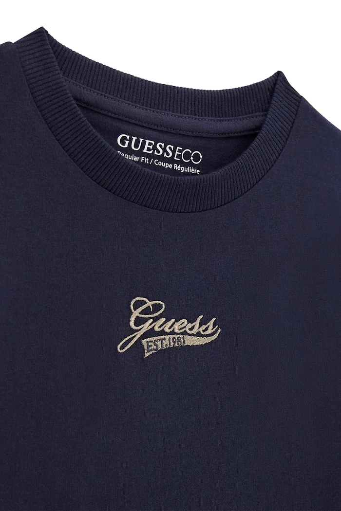 Băieți Guess tricou pentru copii, din bumbac L6YI21.K3754.9BY2 bleumarin