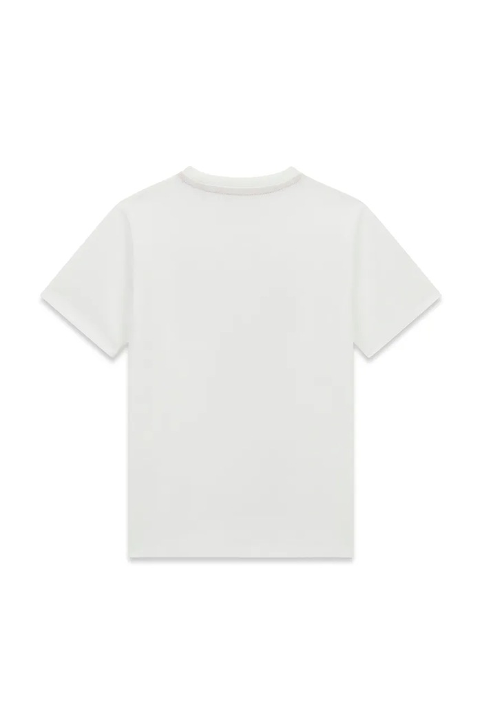 Guess tricou pentru copii, din bumbac L6YI19.K3750.9BY2 alb AW26