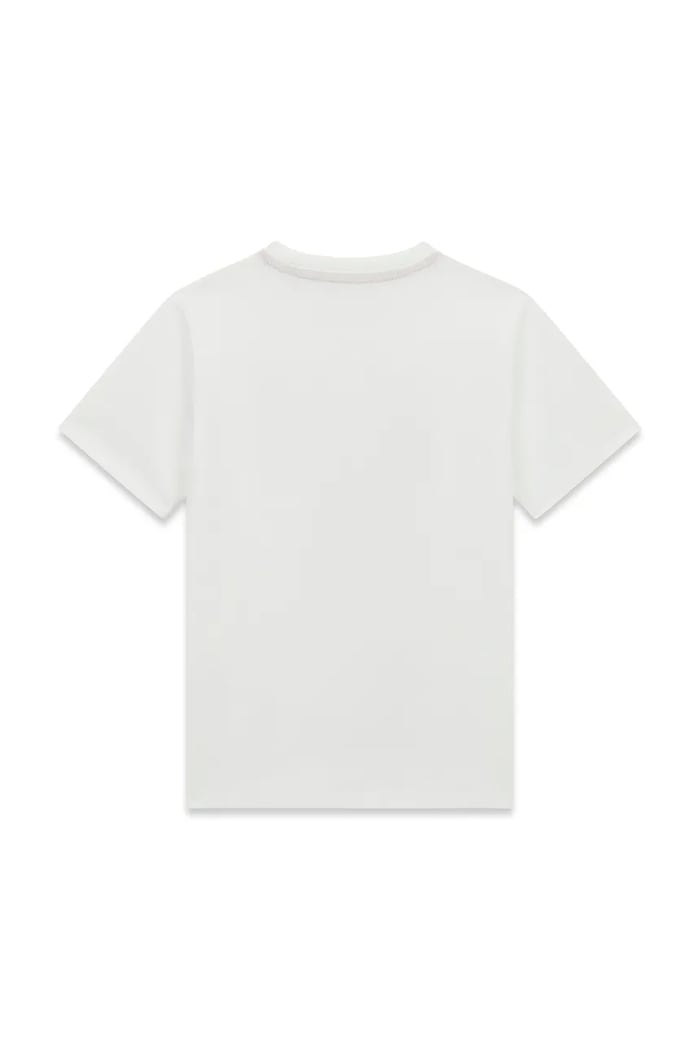 Guess tricou pentru copii, din bumbac L6YI19.K3750.9BY2 alb AW26