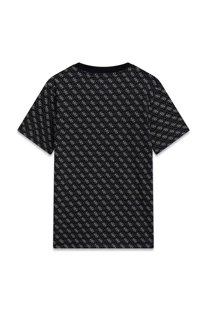 Guess T-shirt dziecięcy bawełniany L6YI17.K3744.9BY2 czarny AW26