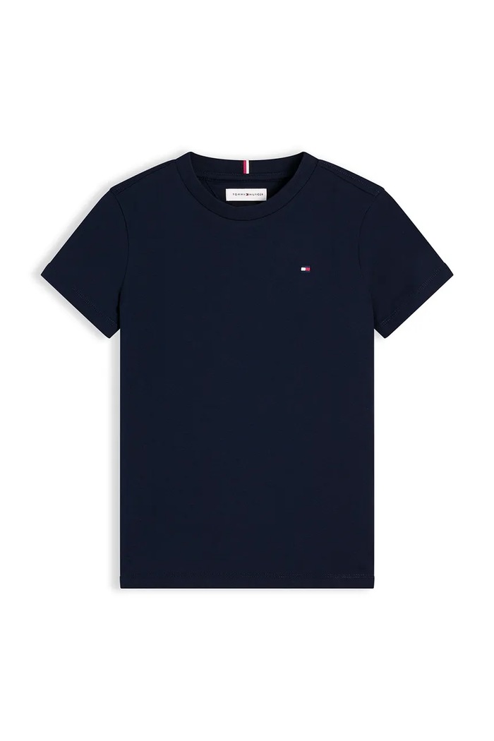 Tommy Hilfiger тениска за деца от памук KB0KB10591.128.176.9BY2 тъмносин AW26