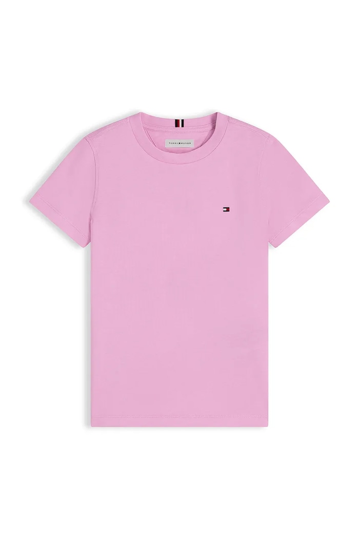 Tommy Hilfiger tričko detské bavlnené KB0KB06879.104.122.9BY2 ružová AW26