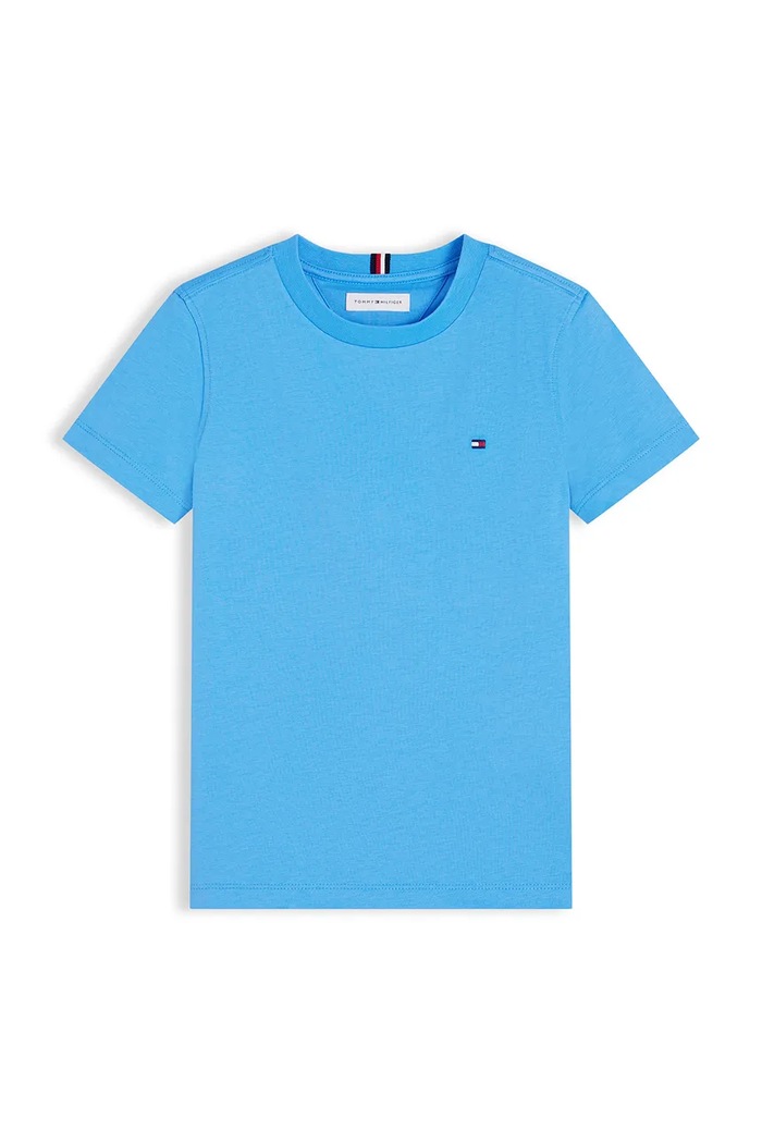 Tommy Hilfiger Tričko dětské bavlněné KB0KB06879.104.122.9BY2 modrá AW26