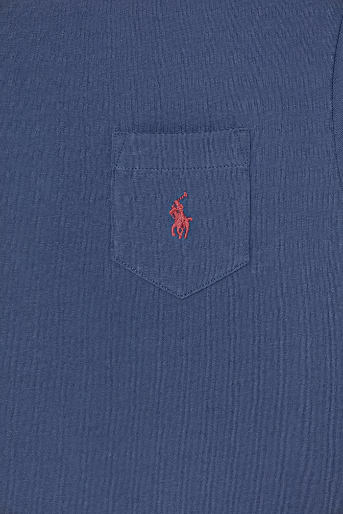 Băieți Polo Ralph Lauren tricou pentru copii, din bumbac 323970333504 bleumarin
